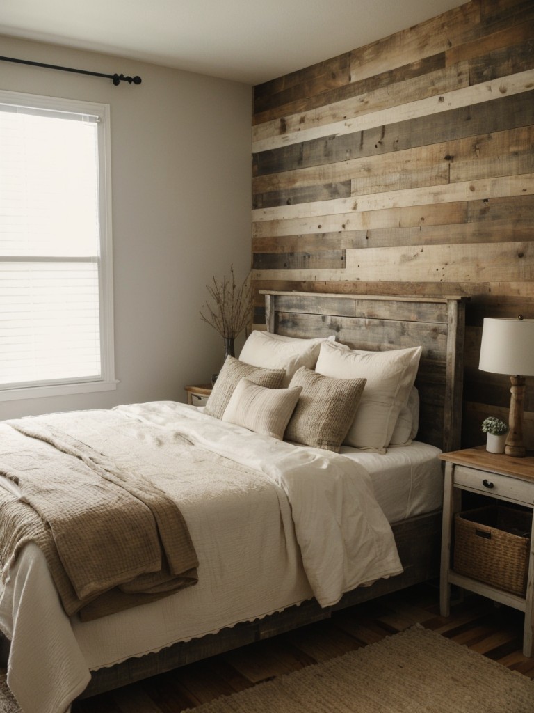 Create a Rustic Chic Bedroom Retreat in Your Apartment