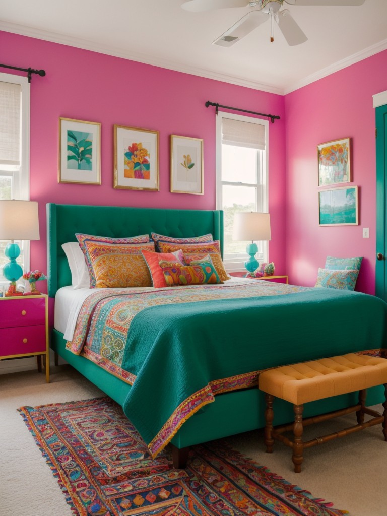 Boho Bedroom Bliss: Add Color and Energy to Your Apartment!