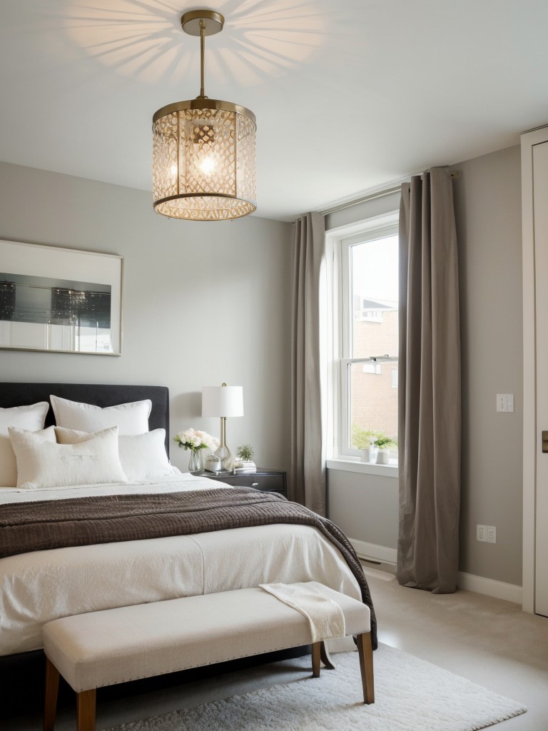 Elegant Lighting Ideas for Apartment Bedrooms - Small Space, Big Style!