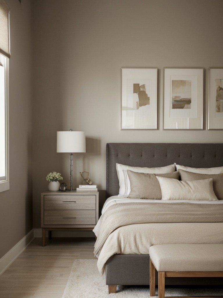 Calm & Stylish: Small Apartment Bedroom Decor