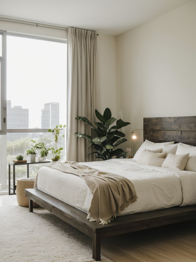 Transform Your Apartment Bedroom with Serene Natural Vibes