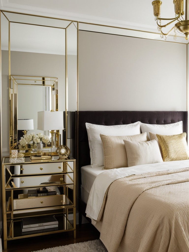 Glam Up Your Bedroom: Stylish Apartment Makeover on a Budget.