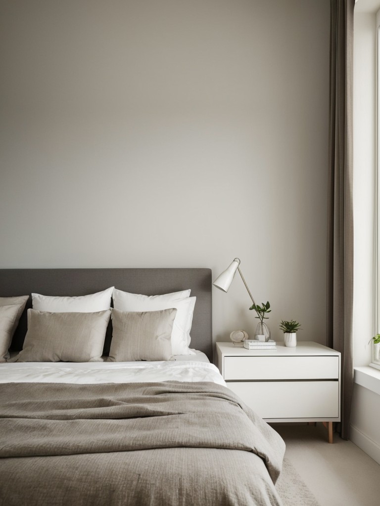 Clutter-Free Oasis: Minimalist Apartment Bedroom Ideas