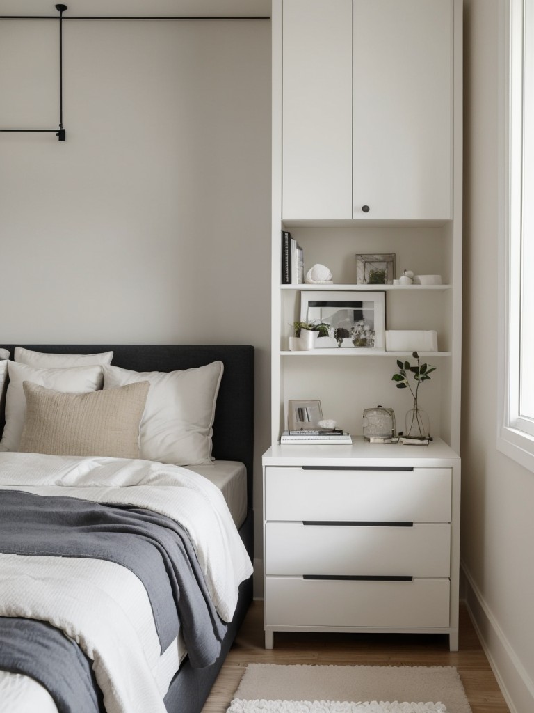 Clutter-Free Bedroom Oasis: Minimalist Apartment Decor Ideas