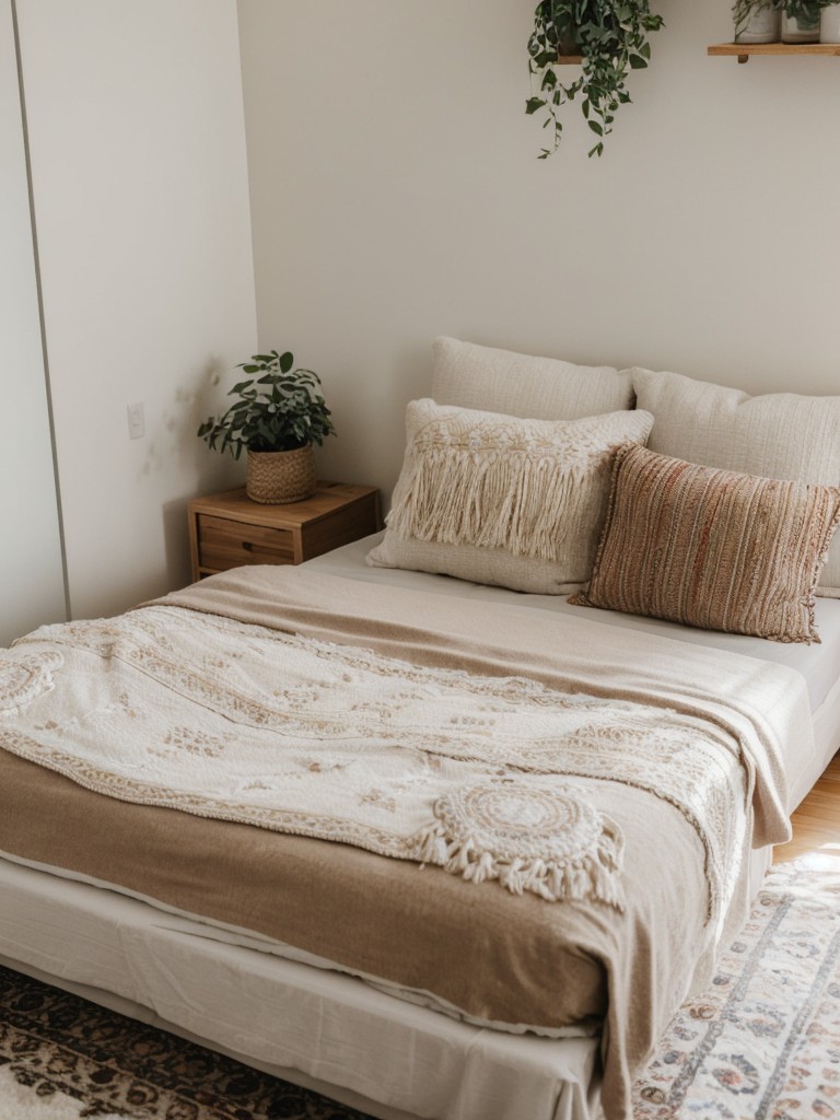 Boho Chic: Tranquil Apartment Bedroom Decor Ideas