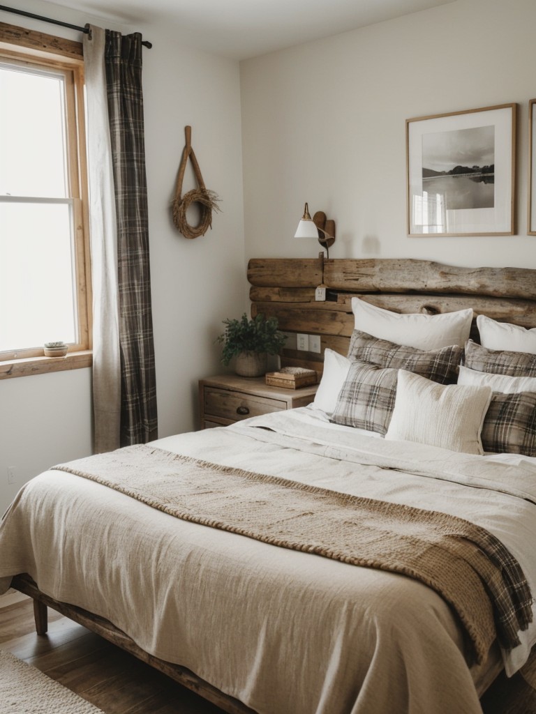 Rustic Retreat: Apartment Bedroom Decor Ideas for Cozy Charm