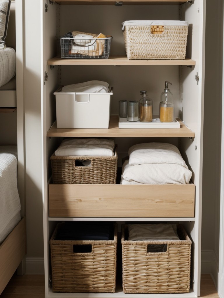 Apartment Bedroom Organization - Maximize Space with Smart Storage!