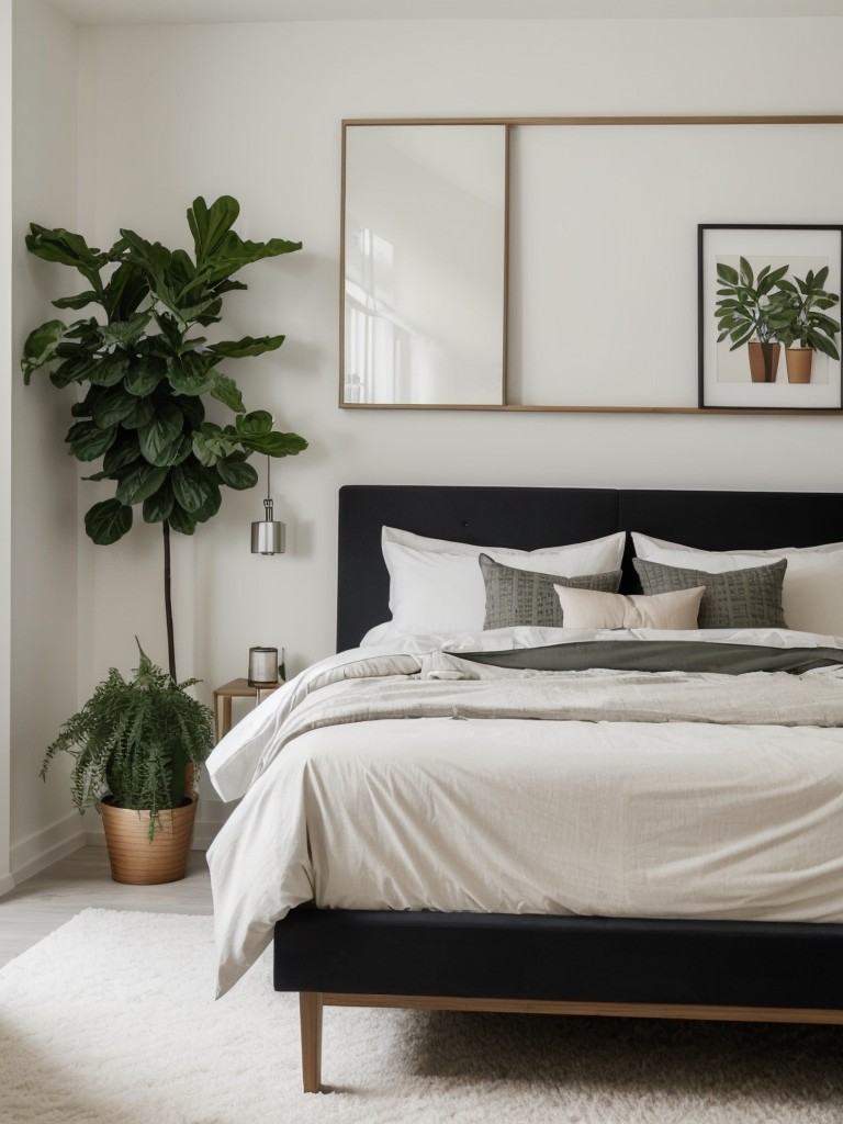 Sleek & Stylish Apartment Bedroom Ideas: Embrace Nature for a Modern Vibe