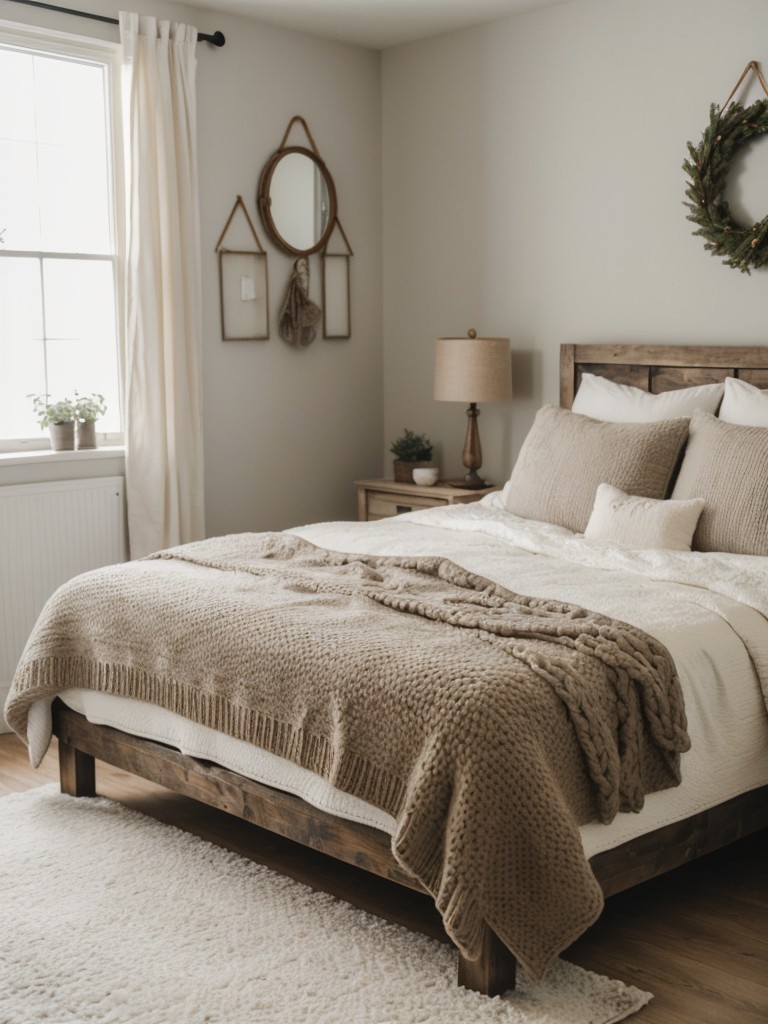 Cozy Bedroom Decor: Rustic Charm for Your Apartment!