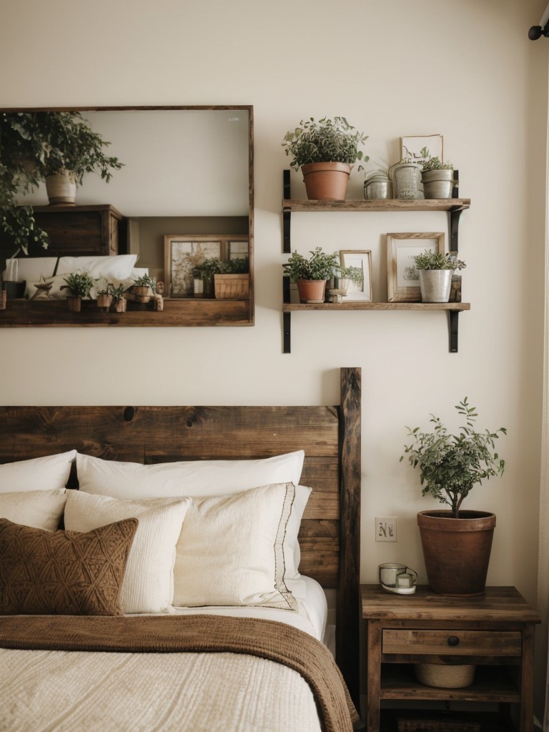 Cozy & Serene: Rustic Apartment Bedroom Decor Ideas.