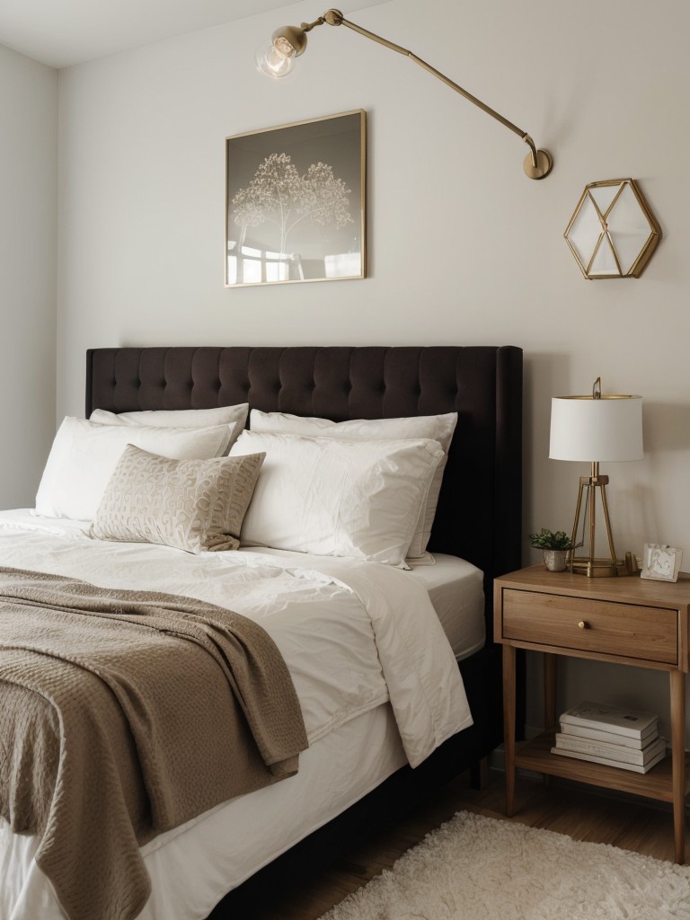 Affordable Apartment Bedroom Decor Hacks: An Instant Upgrade with Statement Lighting!