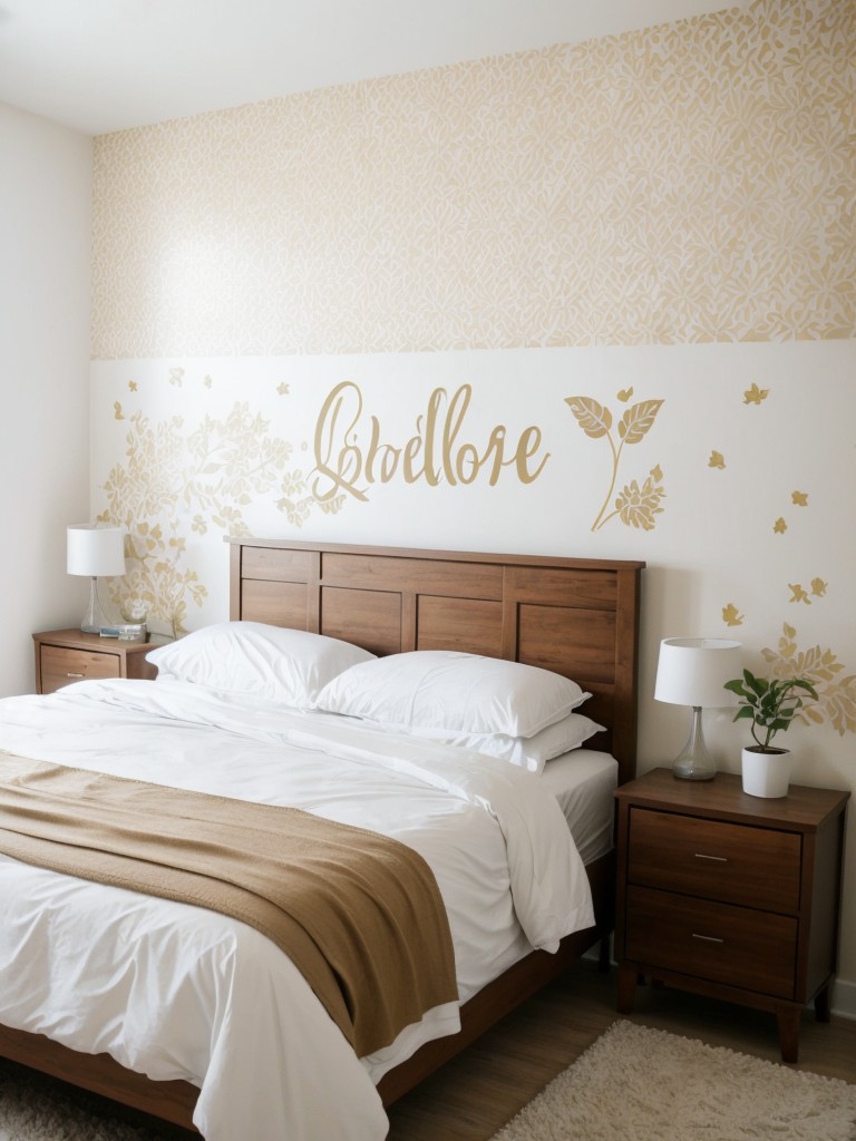 Affordable Apartment Bedroom Decor: DIY Wall Art Ideas!