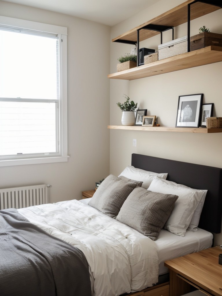 Apartment Bedroom Bliss: Space-Saving Decor Ideas for Ultimate Organization.