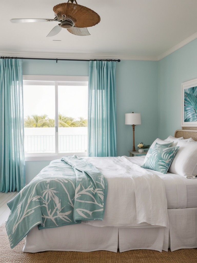 Coastal Chic: Transform Your Apartment Bedroom into a Tropical Paradise