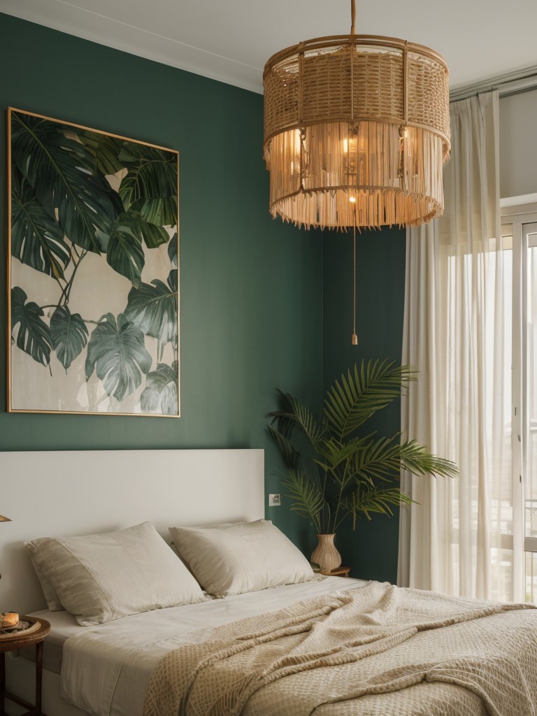 Tropical Escape: Apartment Bedroom Decor for a Relaxing Retreat