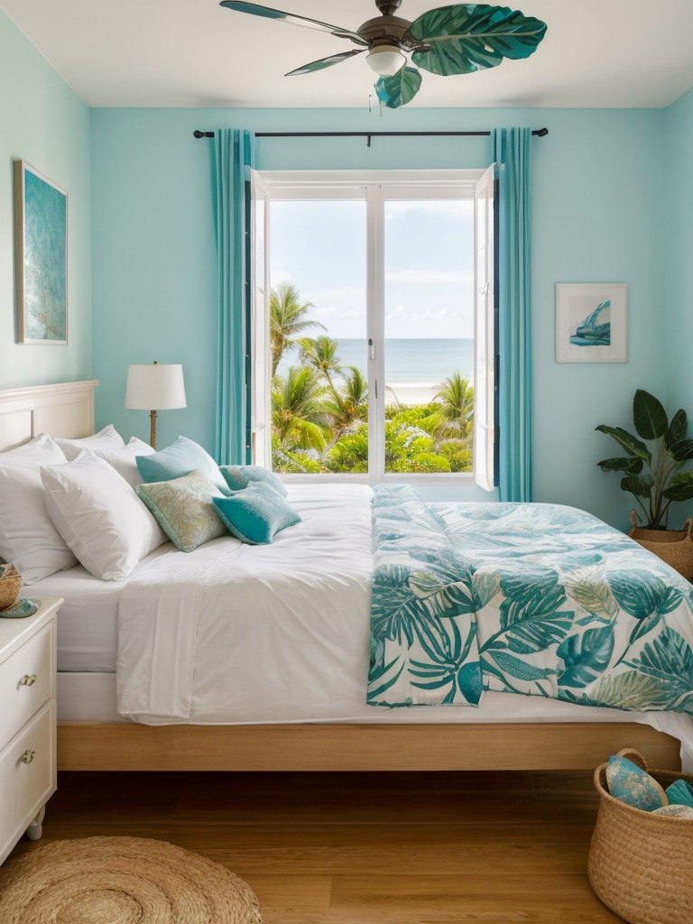 Coastal Oasis: Transform Your Apartment Bedroom into a Tropical Paradise