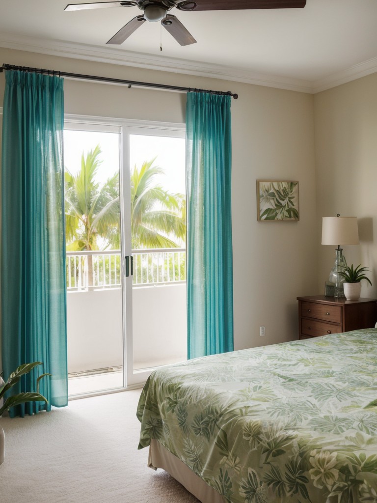 Tropical Escape: Dreamy Apartment Bedroom Decor