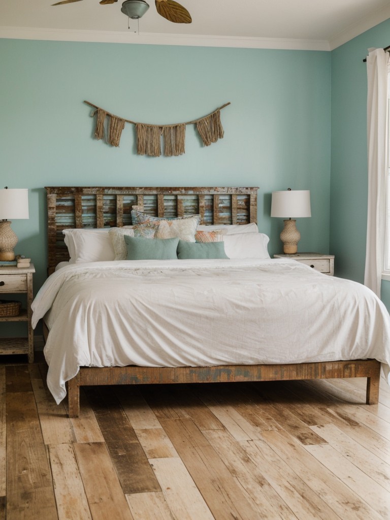 Beachside Bliss: Transform Your Apartment Bedroom with Tropical Décor!