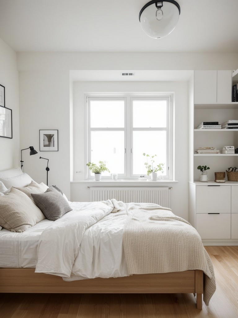 Storage Solutions for Minimalist Apartment Bedrooms: Scandinavian Style