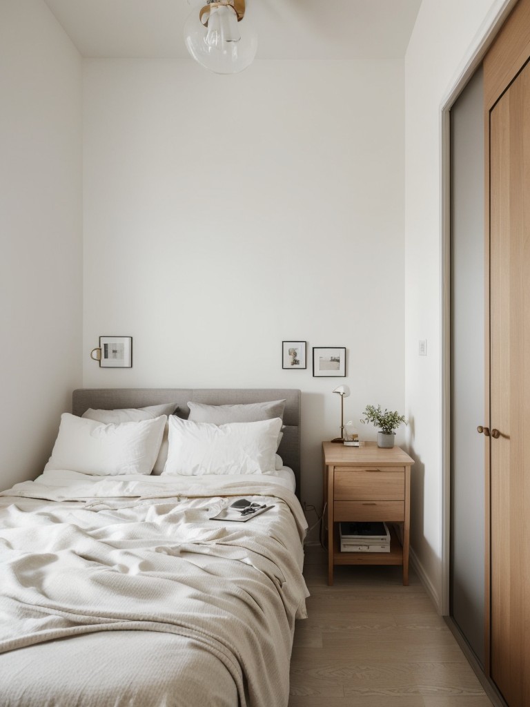 Minimalist Apartment Bedroom Decor Tips: Maximize Space & Serenity