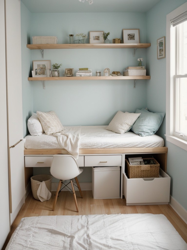 Maximize Your Small Apartment Bedroom with Clever Storage Solutions