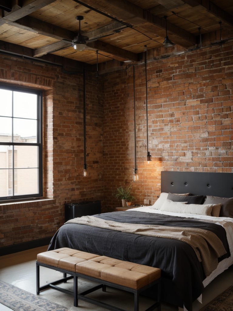 Creative Bedroom Decor: Unleash Your Artistic Flair with Industrial Vibes!