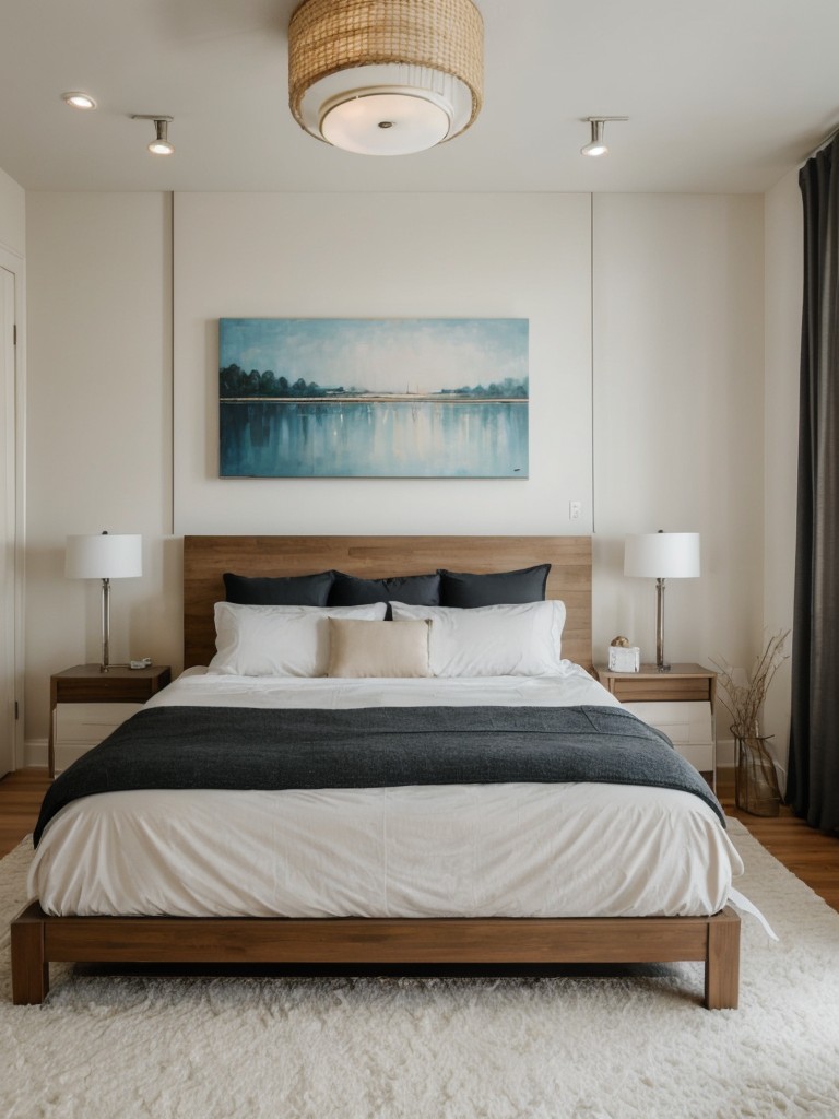 Creative Corner: Amp Up Your Apartment Bedroom with Artistic Flair