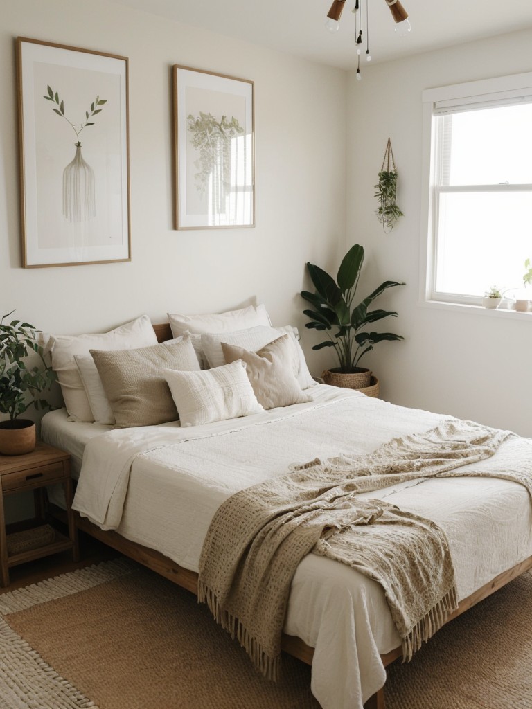 Boho-Inspired Apartment Vibes: Dreamy Bedroom Decor!