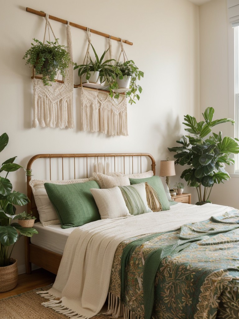 Boho Oasis: Transform your Apartment with Bedroom Plants!