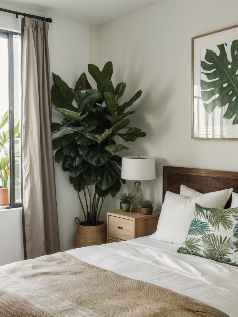 Indoor Oasis: Transform Your Apartment Bedroom with Plant Power!