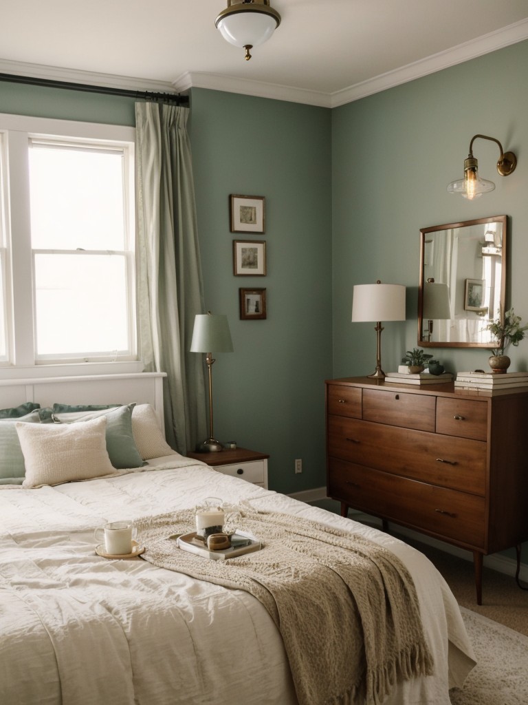 Retro Romance: Vintage-inspired Bedroom Decor for a Calming Atmosphere