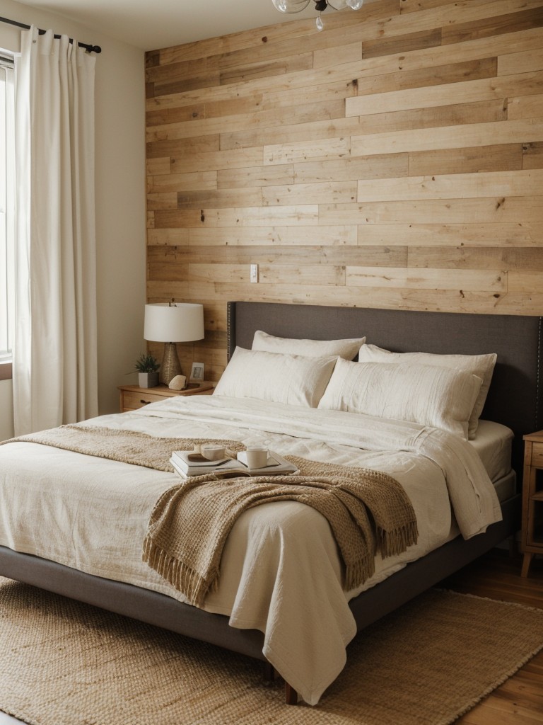 Cozy Apartment Bedroom Ideas: Add Personality with Natural Textures!