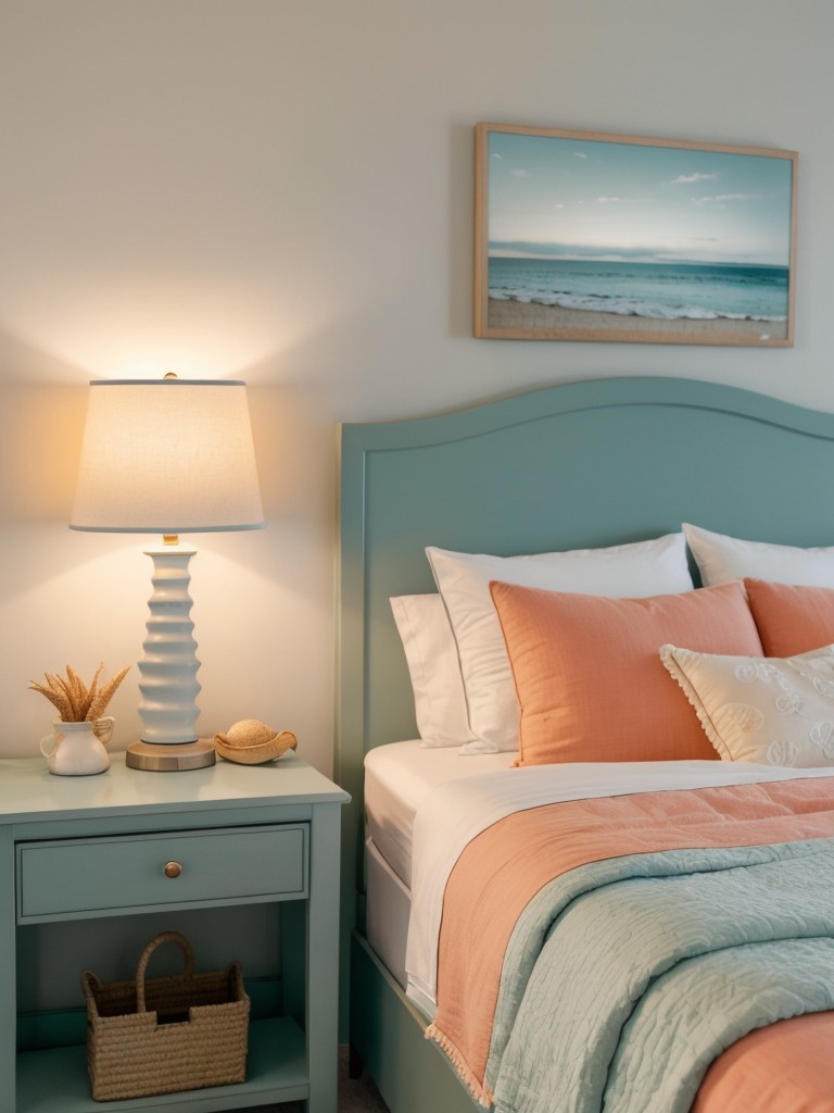 Beachy Bedroom Bliss: Coastal-Inspired Apartment Decor