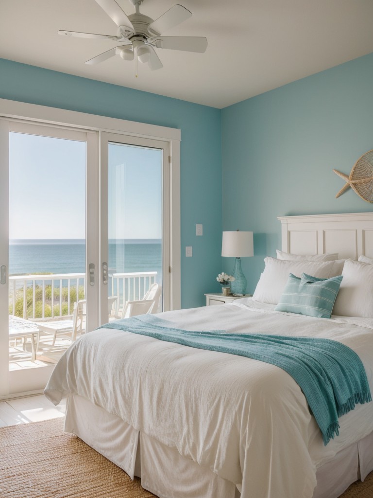 Beachy Bliss: Apartment Bedroom Decor for a Coastal Retreat