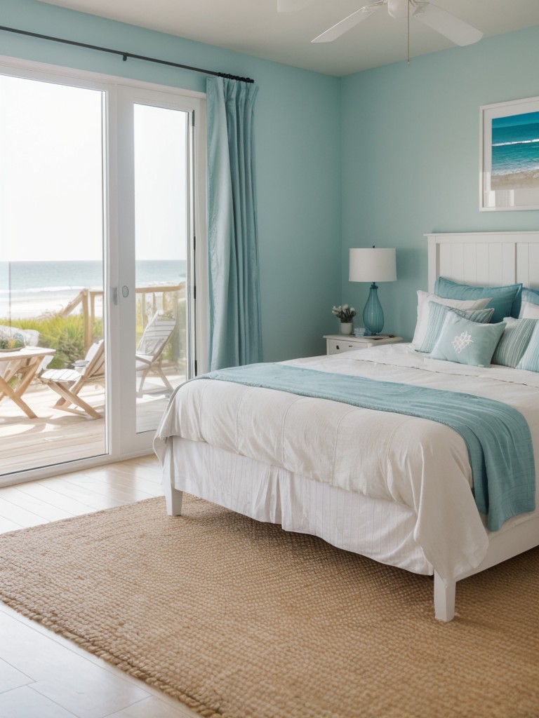 Beachy Dream: Bring the Coastal Retreat Vibes into your Apartment Bedroom!