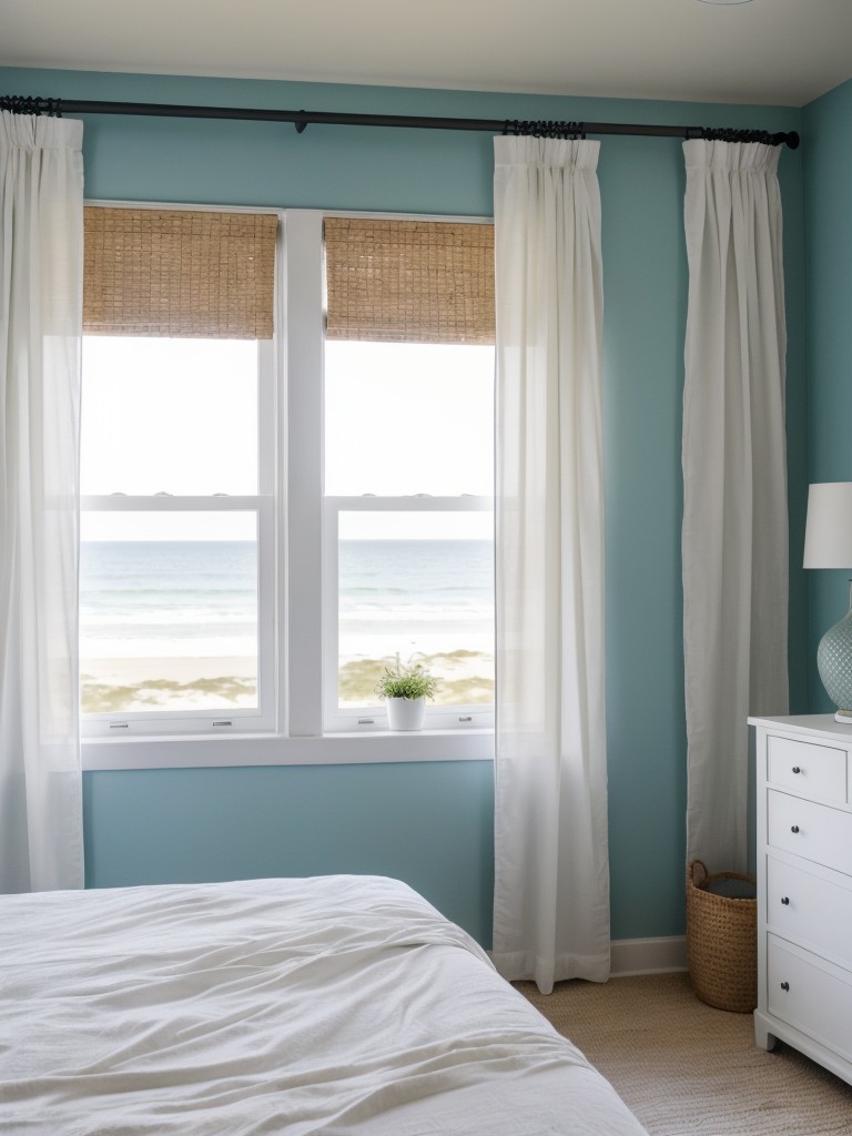 Beachy Bedroom Bliss: Coastal Apartment Decor Ideas