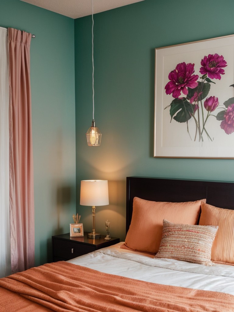 Transform Your Apartment Bedroom with Colorful Decor: Vibrant Ideas for a Cozy Oasis.