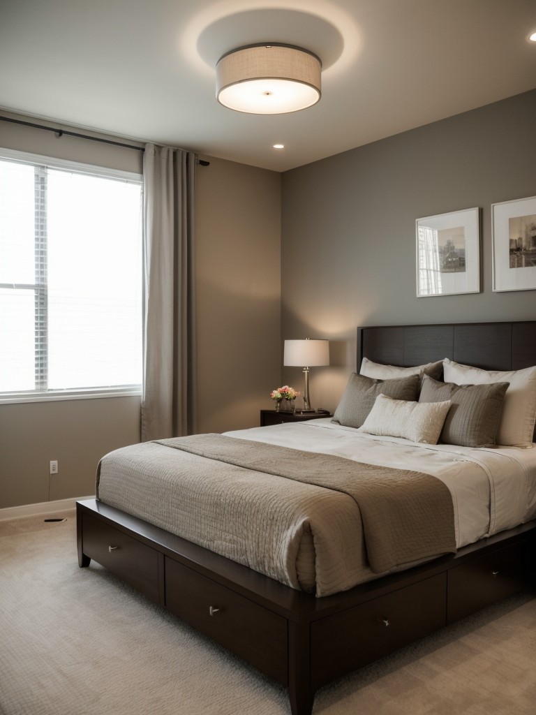 Create an Inviting Apartment Bedroom with Smart Lighting!