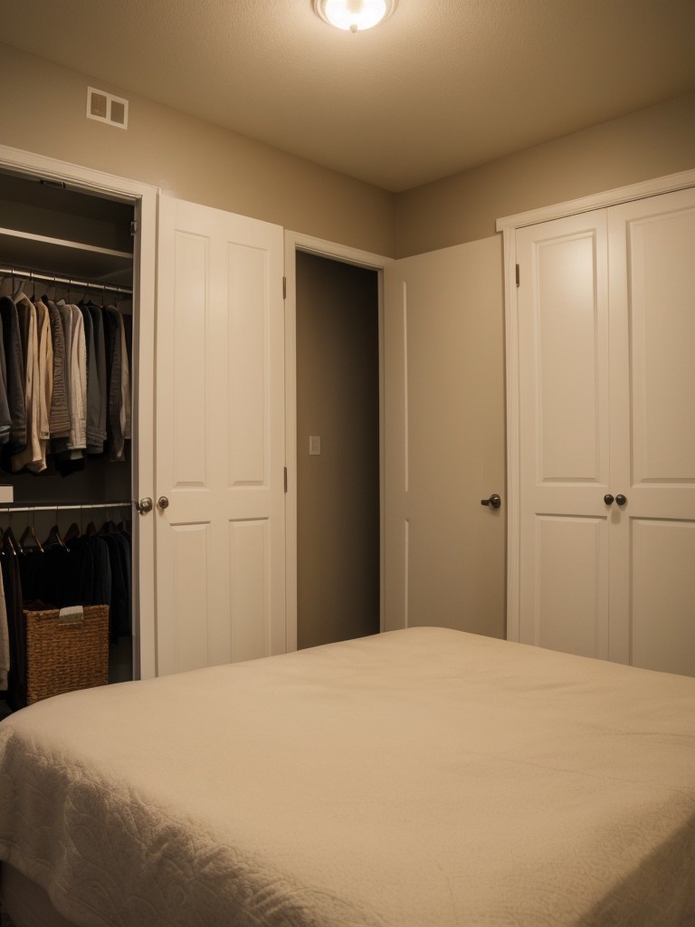 Create a Cozy Bedroom with Motion Sensor Closet Lights!