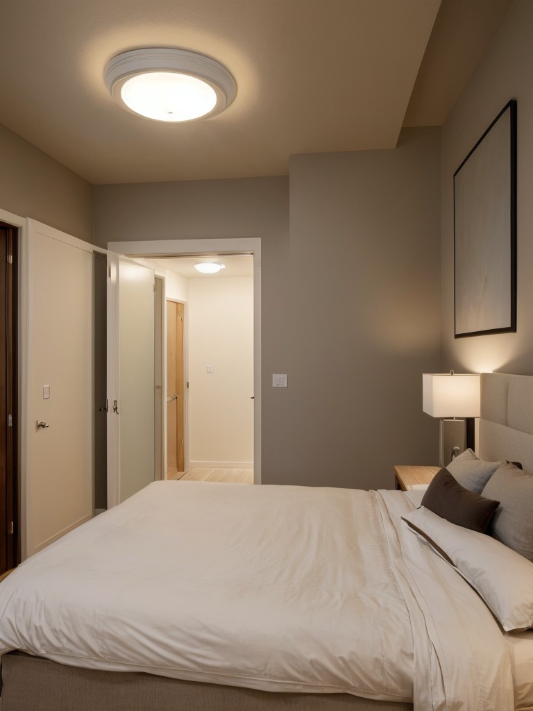 Cozy Apartment Bedroom Lighting Tips: Enhance with Recessed Lights!