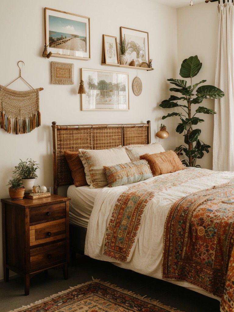 Boho Chic Apartment: Personalize Your Space with Vintage Trinkets and Bohemian Flair