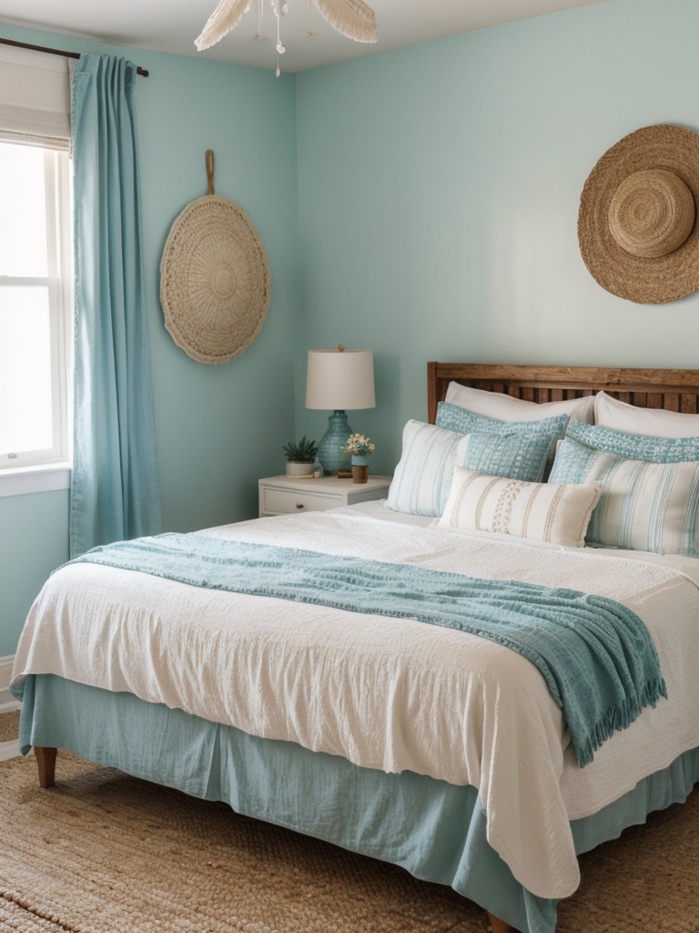 Coastal Boho Vibes: Elevate Your Apartment Bedroom with Effortless Style!