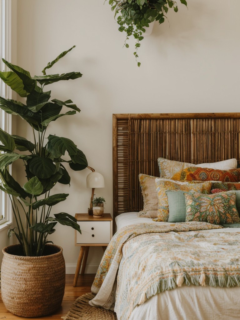 Botanical Bliss: Refresh Your Apartment with Nature-Inspired Bedroom Decor!