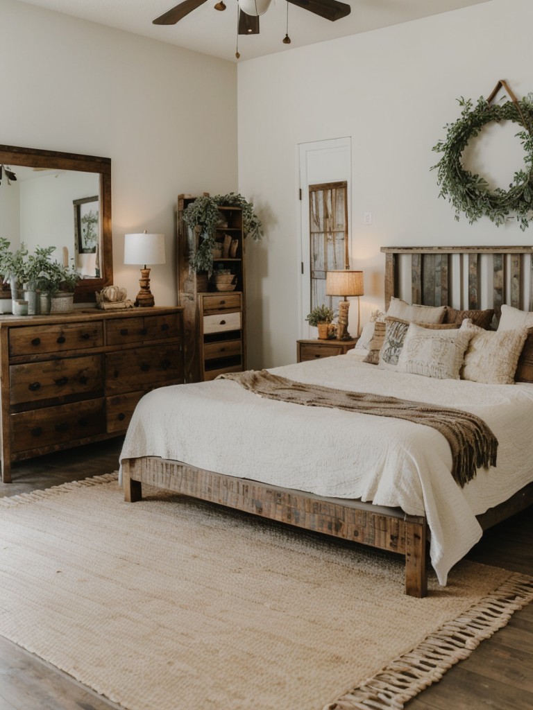 Boho Bedroom Bliss: Create a Cozy Rustic Apartment Retreat