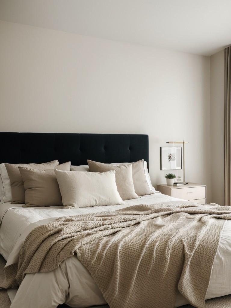 Minimalist Apartment Bedroom: Embrace Clean Lines & Neutral Tones