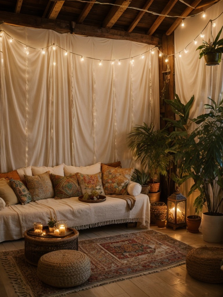 Magical Boho Retreat: Transform Your Apartment with Dreamy Decor