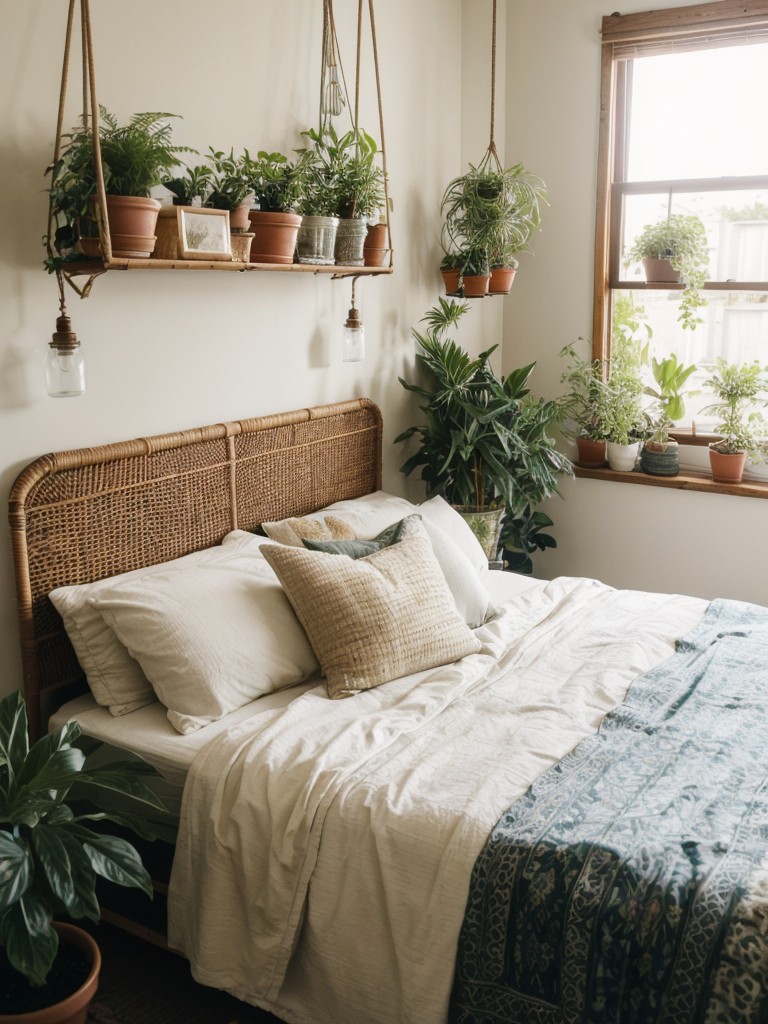 Urban Oasis: Transform Your Apartment with Bohemian Bedroom Magic!