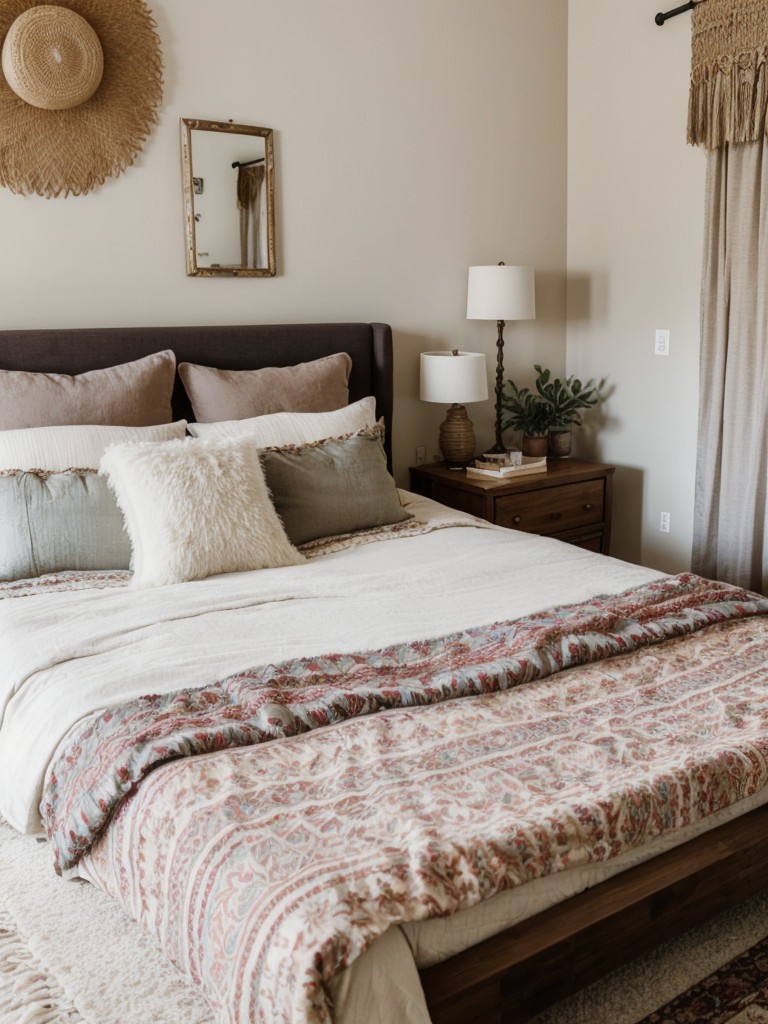 Boho Bliss: Cozy Apartment Bedroom Decor