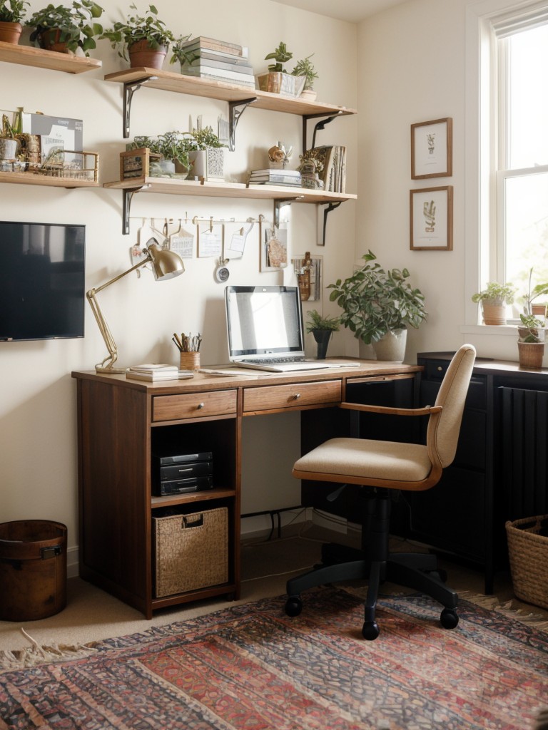 Small Apartment Style: Transform Your Bedroom into a Chic Home Office!