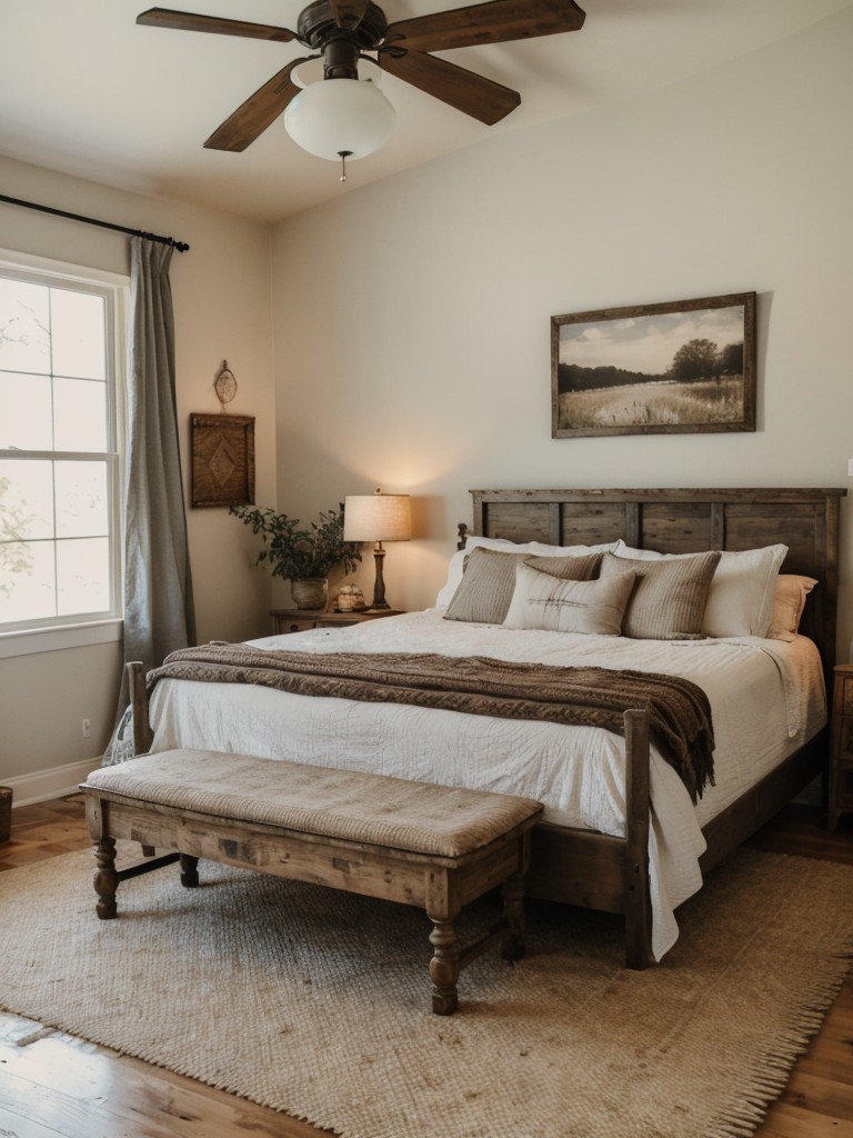 Rustic Charm: Transform Your Bedroom with Cozy Farmhouse Vibes